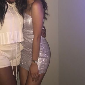 Meshki Raelynn Glitter Dress